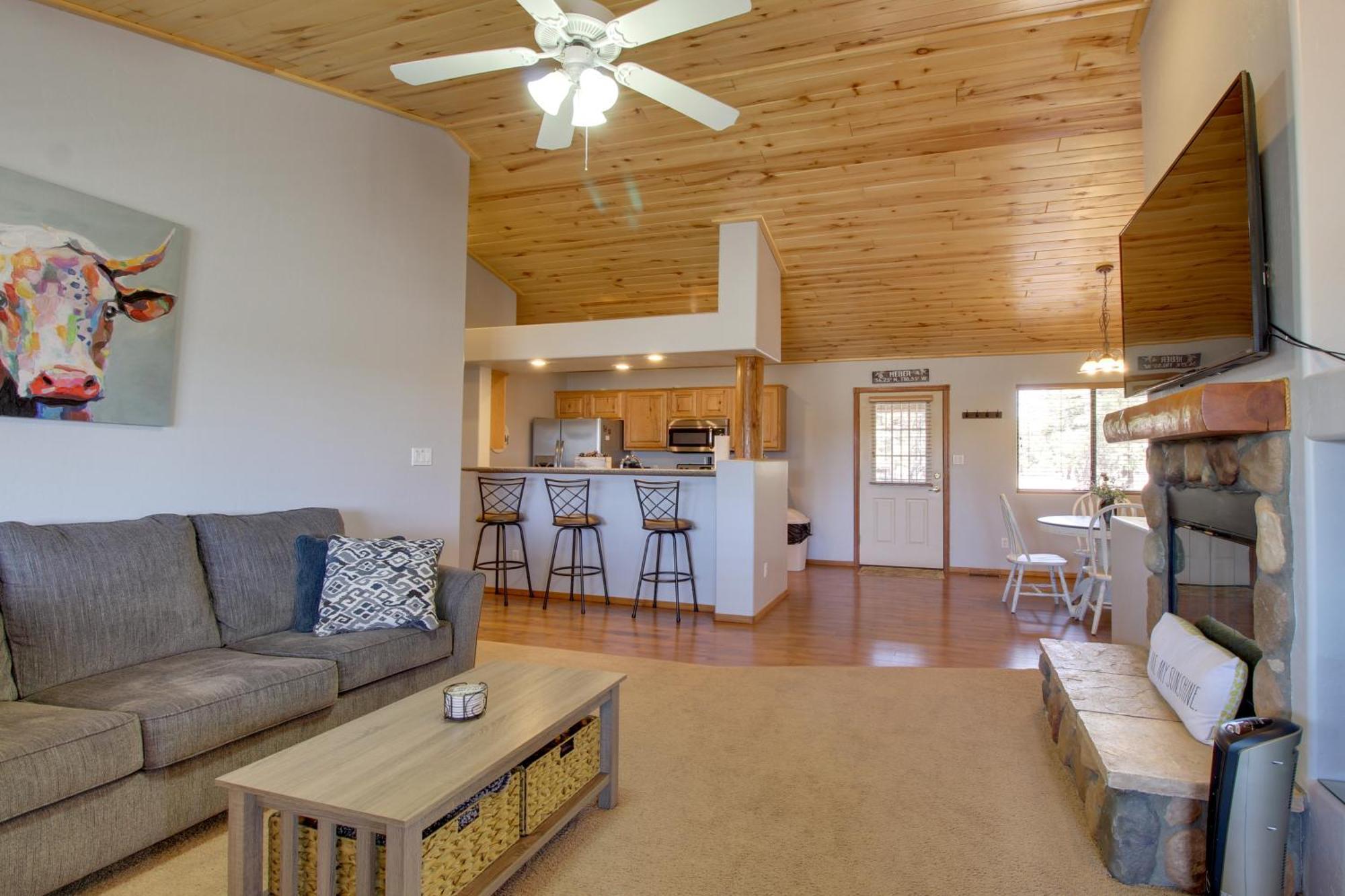 Overgaard Cabin Near Sitgreaves National Forest! Екстер'єр фото